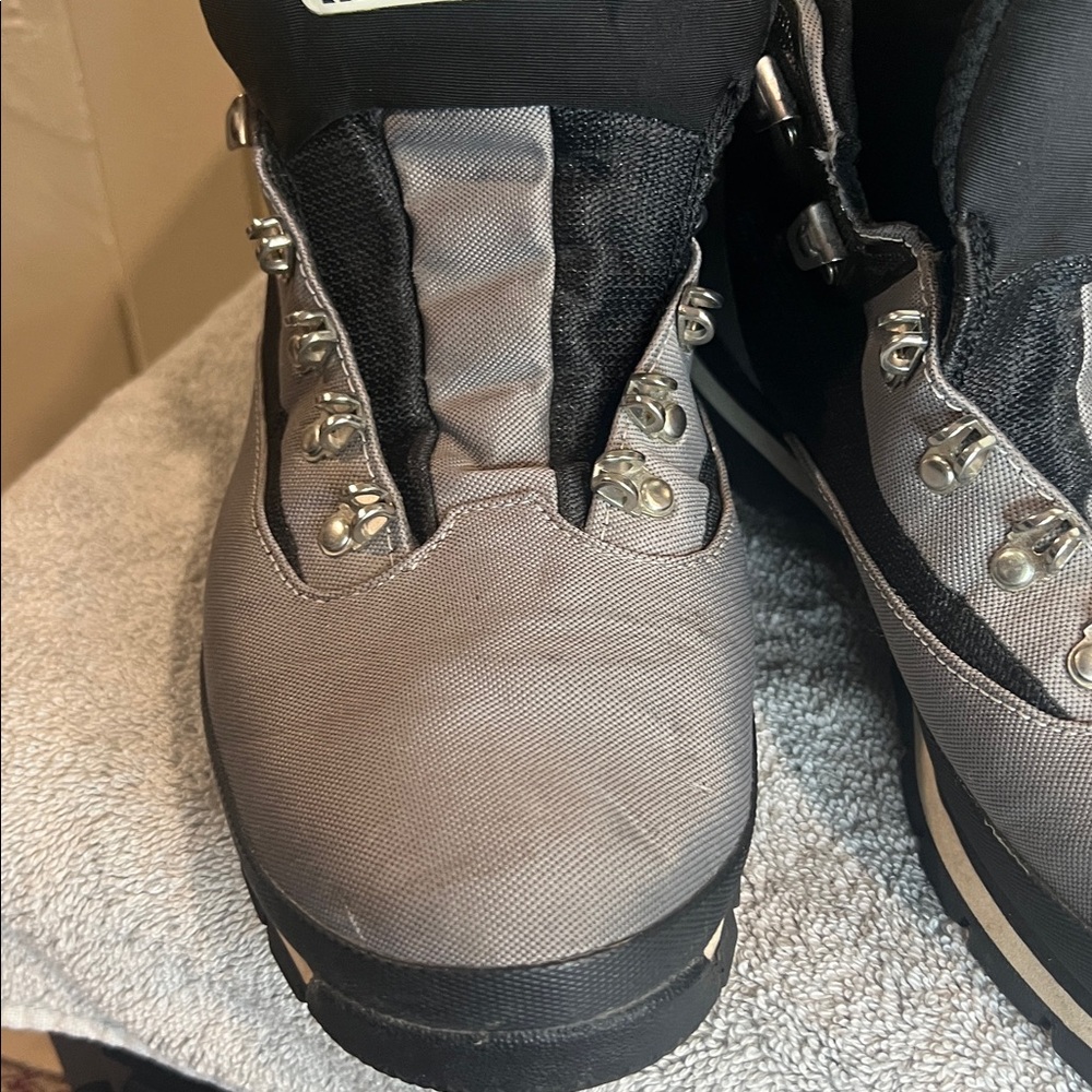 Timberland Euro Hiker Jacquard Boot Gray/Black men’s size 11 - Picture 9 of 10